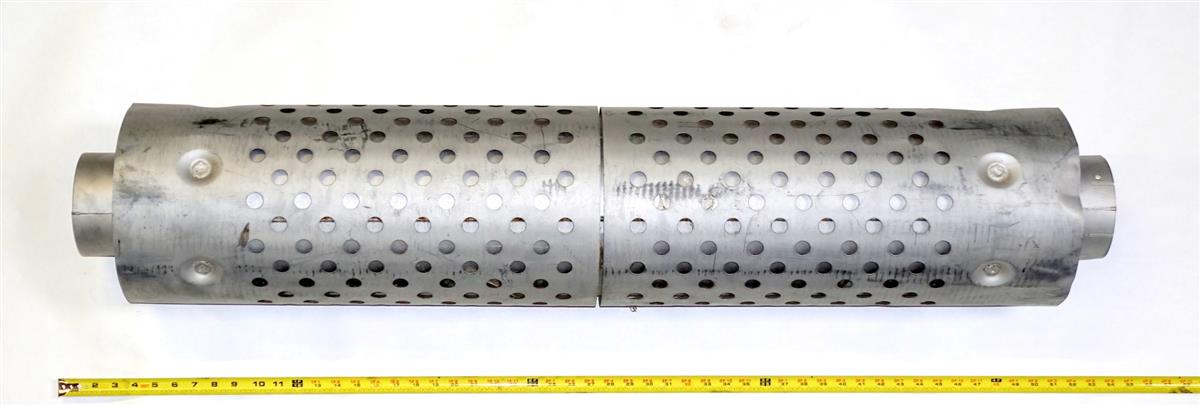 M9-949 | 2990-01-146-7074 Exhaust Muffler with Heat Shield for M915 Series USED (2).JPG
