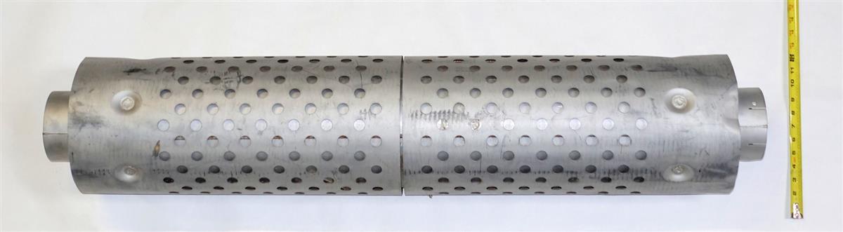 M9-949 | 2990-01-146-7074 Exhaust Muffler with Heat Shield for M915 Series USED (3).JPG