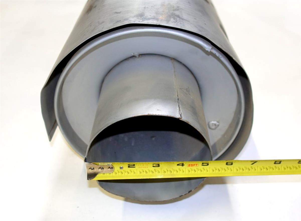 M9-949 | 2990-01-146-7074 Exhaust Muffler with Heat Shield for M915 Series USED (6).JPG