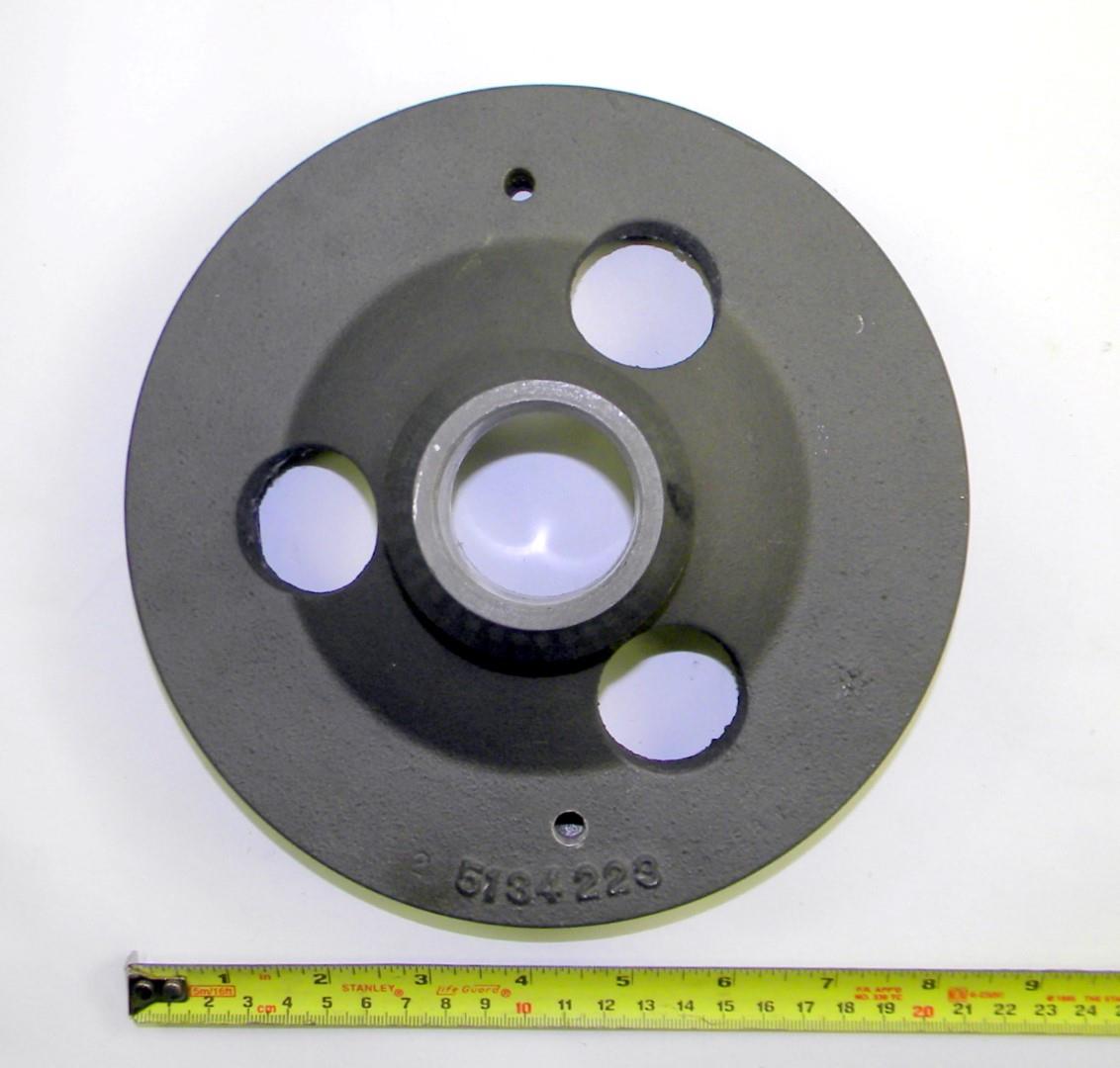 SP-1657 | 3020-00-103-4547 two groove crankshaft pulley for M561 Gama Goat NOS.  (3).JPG
