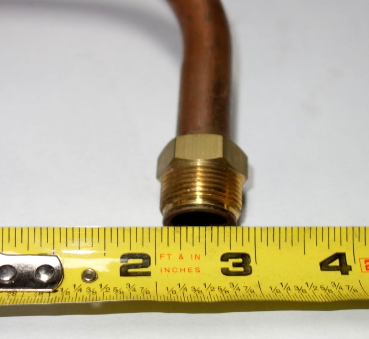 M9-6106 | 4710-01-155-2401 Heater Return Tube for M915A1 Truck Tractor NOS (1).JPG