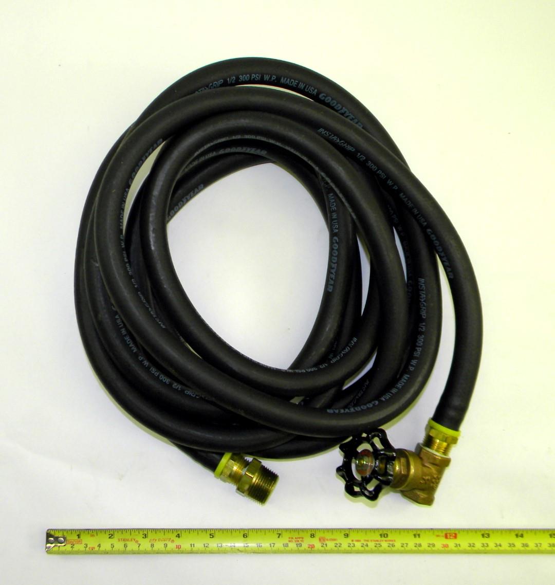 SP-1671 | 4720-01-450-4621 Hose 16 Foot Length for Aircraft Refuler R-14. NOS.  (2).JPG