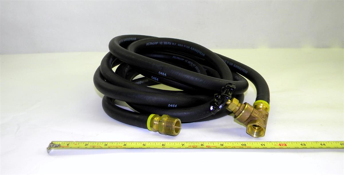 SP-1671 | 4720-01-450-4621 Hose 16 Foot Length for Aircraft Refuler R-14. NOS.  (3).JPG