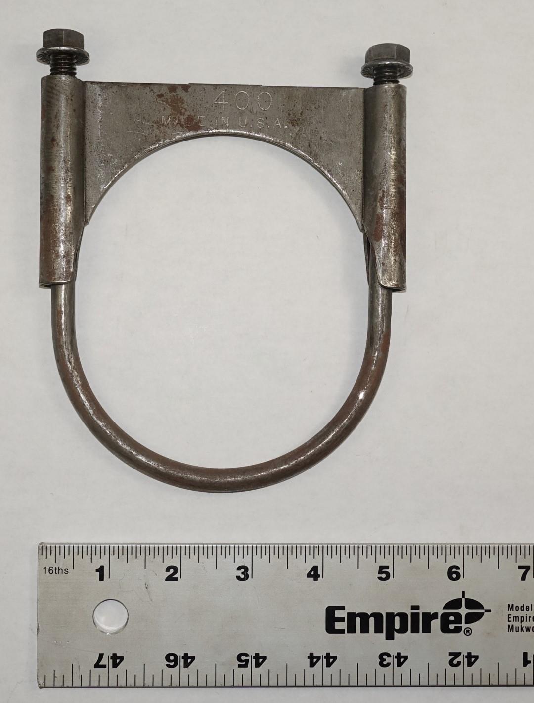 5T-909 | 5340-00-532-9231 4 Inch Exhaust PipeClamp for M809 and M939 Series 5 Ton NOS (3).JPG