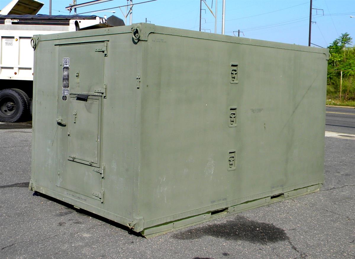 SP-1733 | 5411-00-117-2868 S-280BG Electrical Equipment Shelter, Container, Tool Shed USED (15).JPG
