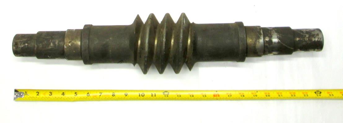 5T-2104 | 5T-2104 Front Winch Worm Shaft M54 M809 M939A1 M939A2 (4).JPG
