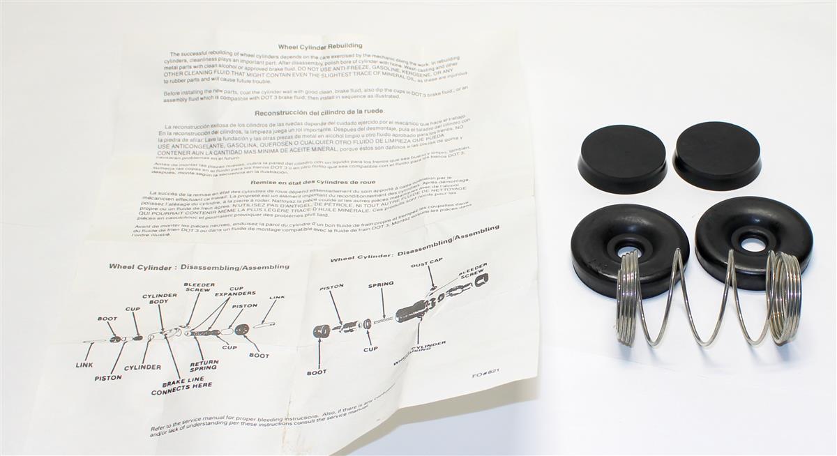 5T-2125-WCK | 5T-2125-WCK Front Axle Hydraulic Wheel Cylinder Rebuild Kit M809 M54 (4).JPG