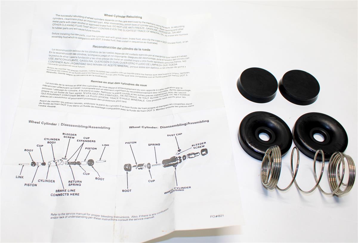 5T-2125-WCK | 5T-2125-WCK Front Axle Hydraulic Wheel Cylinder Rebuild Kit M809 M54 (5).JPG