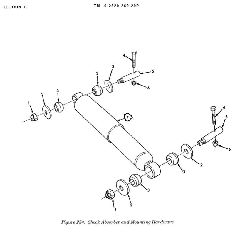 5T-719 | 5T-719  5-Ton Truck Direct Action Shock Absorber (M809).JPG