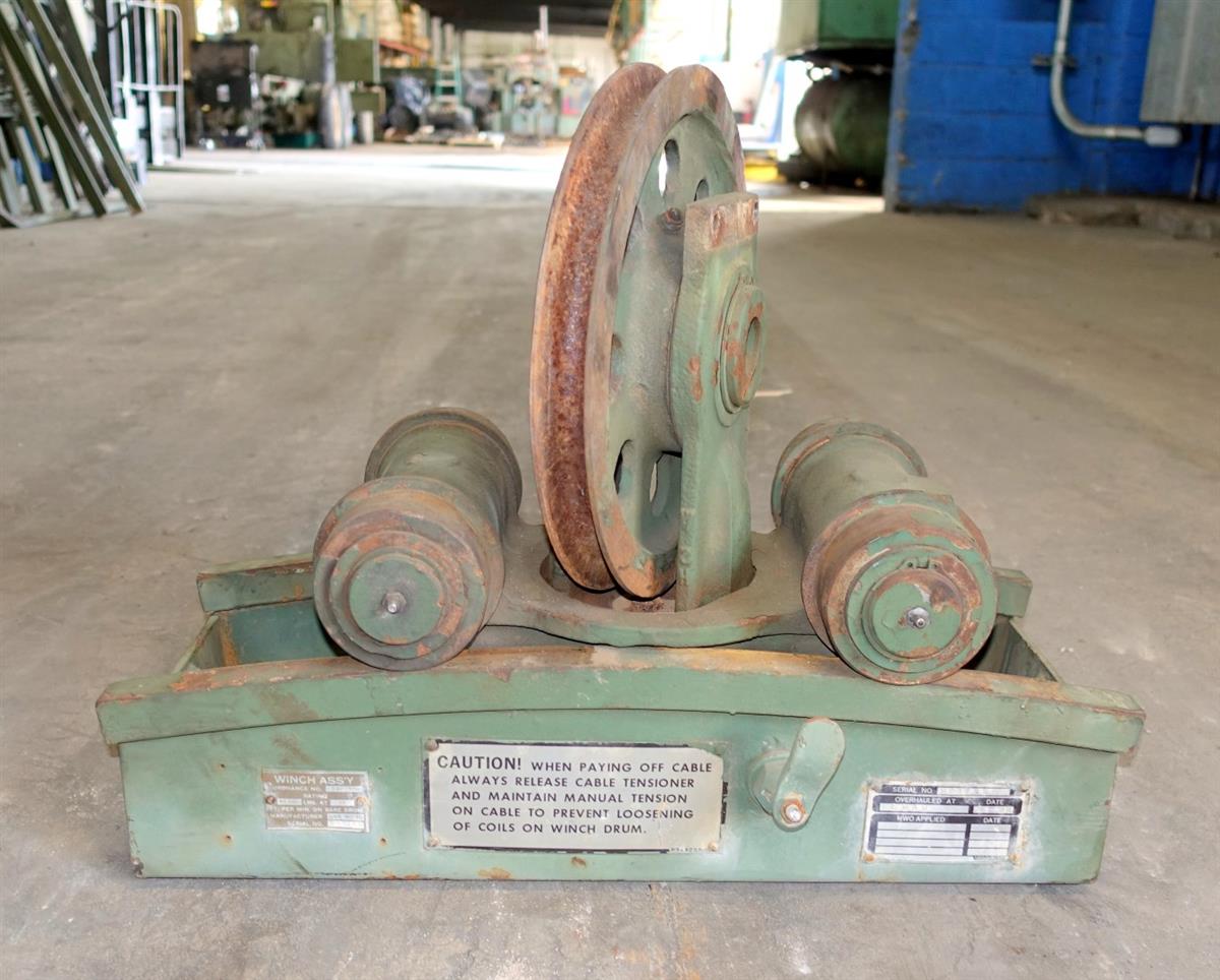 5T-972 | 5T-972 45000 Lb Rear Winch Level Wind with Track for M816 M936 Wreckers USED (8).JPG