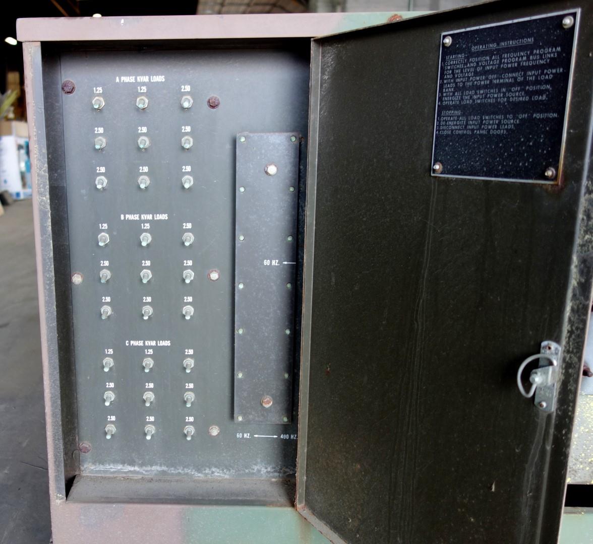 SP-1866 | 6150-01-232-3138 Model A698A Electrical Load Bank USED (4).JPG