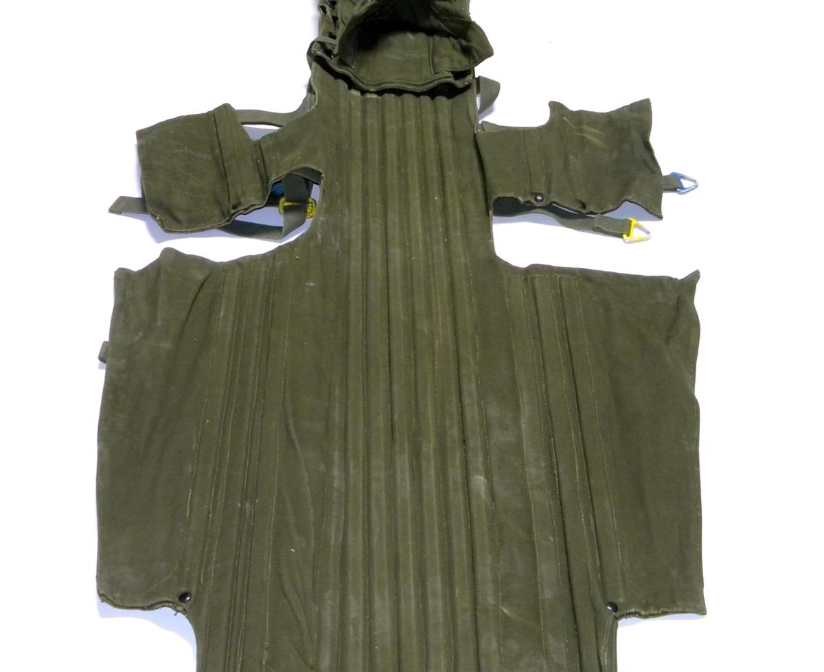 SP-1769 | 6530-00-783-7600 Poleless Semi-Rigid Wooden Slat Litter  Stretcher. Used  (3).JPG