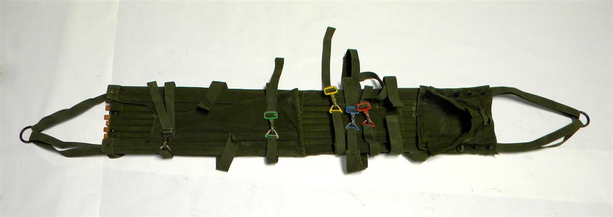 SP-1769 | 6530-00-783-7600 Poleless Semi-Rigid Wooden Slat Litter  Stretcher. Used  (5).JPG