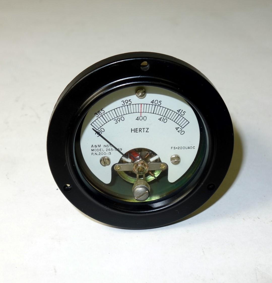 SP-1886 | 6625-00-065-8554 Hertz Gauge for 3 KW and 10 KW Generator (2).JPG