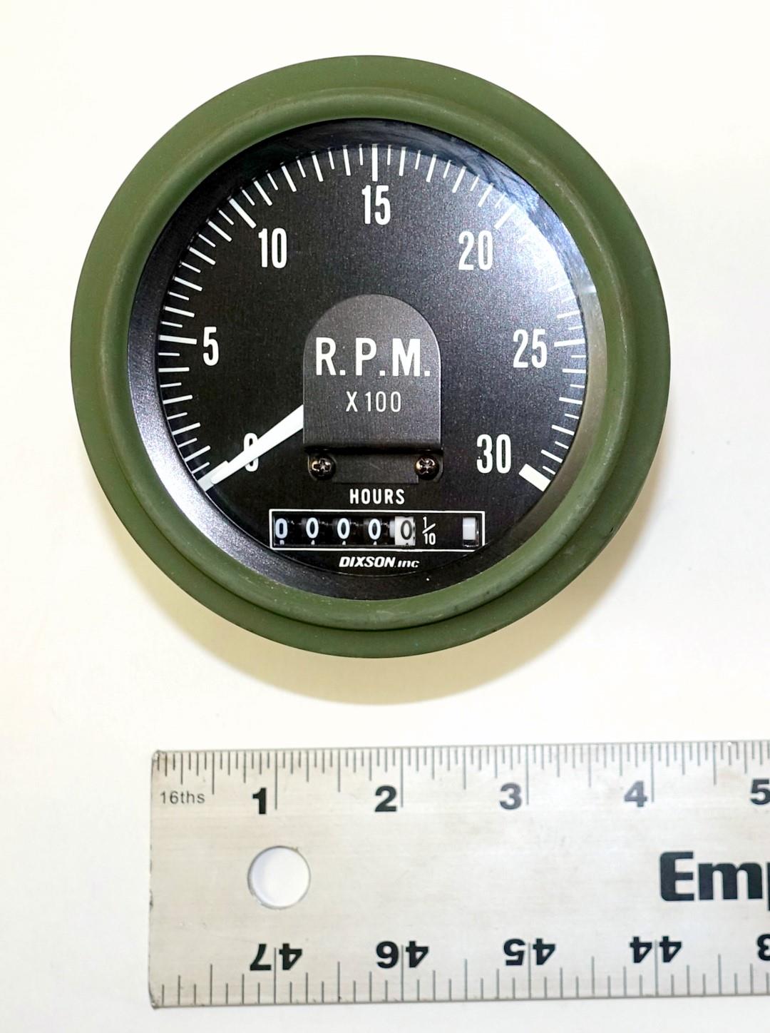 MA3-698 | 6680-01-415-4025 Electronic Tachometer with Hour Meter for M35A3 Series NOS (2).JPG