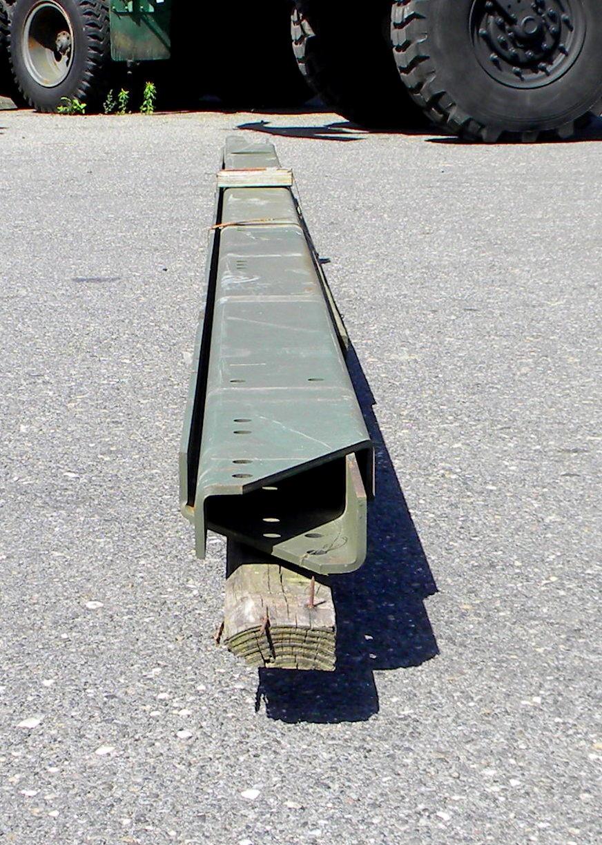 FM-202 | 9540-01-585-0597 Left Side Sub Rail Frame Section for M1140A1 FMTV NOS (4).JPG
