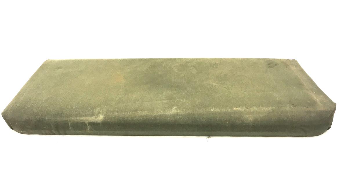 9M-790 | 9M-790  Passenger Bench Seat back Cushion Green Canvas (USED) (408).jpeg