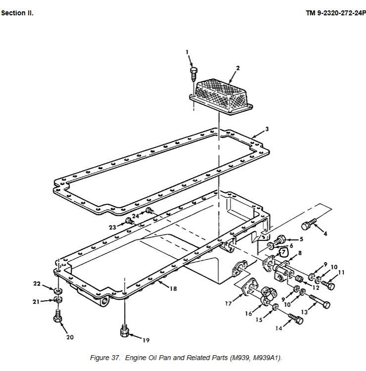 9M-989 | 9M-989  M939 Series Oil Pan Gasket.JPG