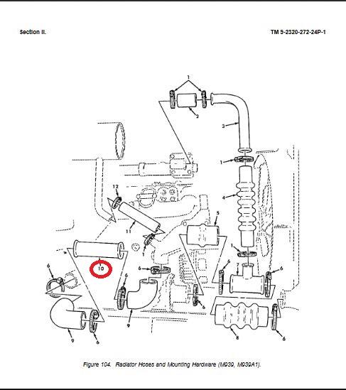 9M-997 | 9M-997 M939 Radiator Pipe.JPG