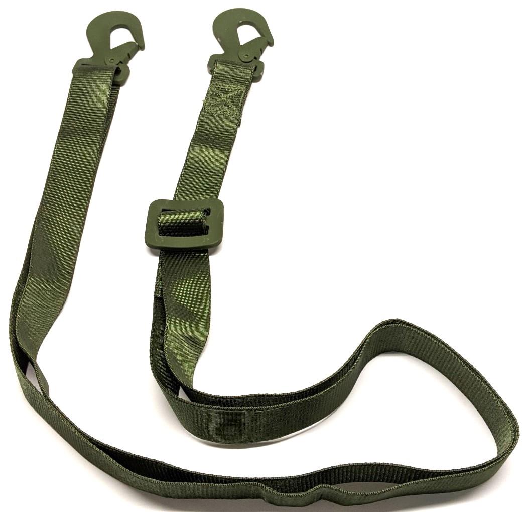 Green Troop Seat Safety / Webbing Strap