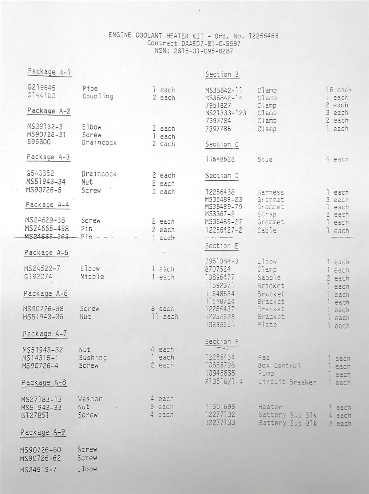ALL-5302 | ALL-5302 Partial Engine Coolant Kit For M939 (Label).jpg
