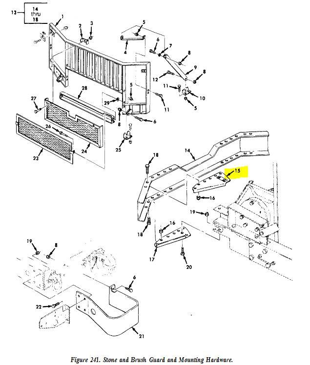 COM-5712 | Bumper Mounting Bracket Left Dia1.JPG