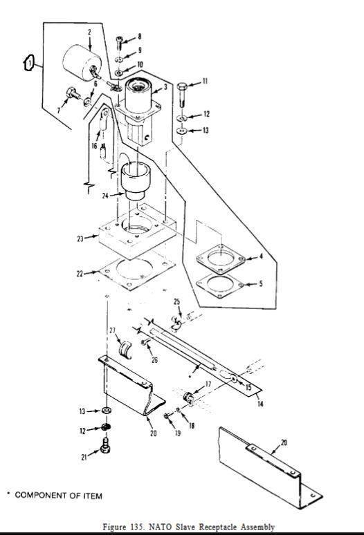 COM-3302 | COM-3302  Receptacle Electrical Slave Connector.JPG