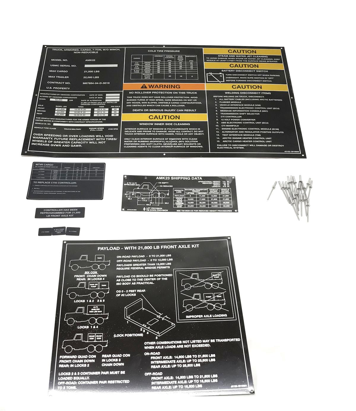 DT-441 | DT-441  AMK23 Cargo Truck Data Tag Label Kit (400).jpg