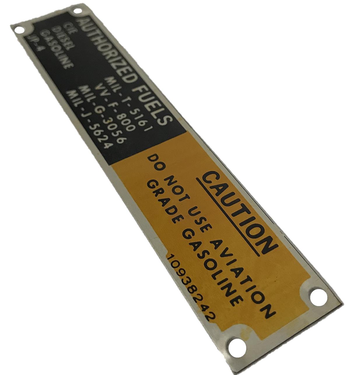 DT-459 | DT-459  Authorized Fuels Caution Data Tag (3).jpg