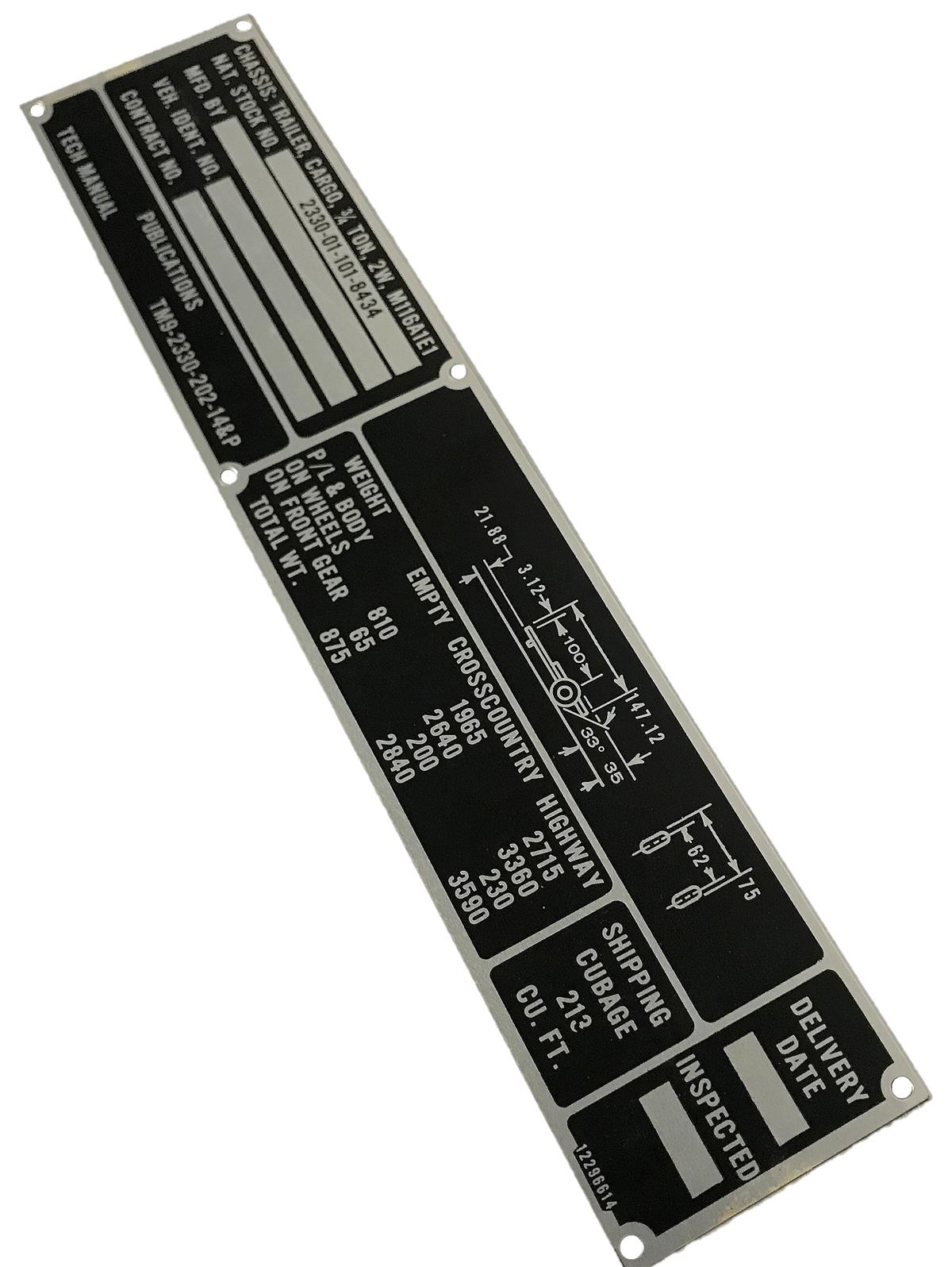 DT-465 | DT-465  M116A1E1 Cargo Trailer Data Tag (2).jpg