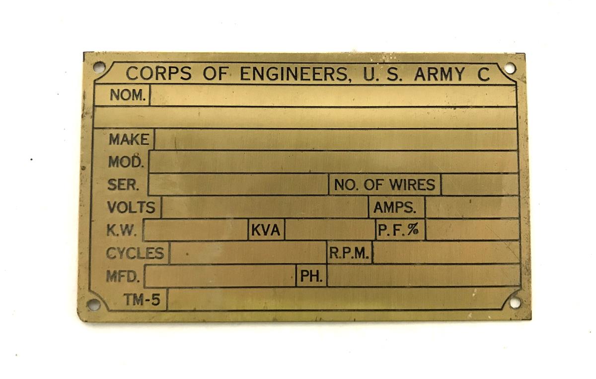 DT-472 | DT-472 Corps of Engineers, U. S. Army C Identification Plate (1).jpg