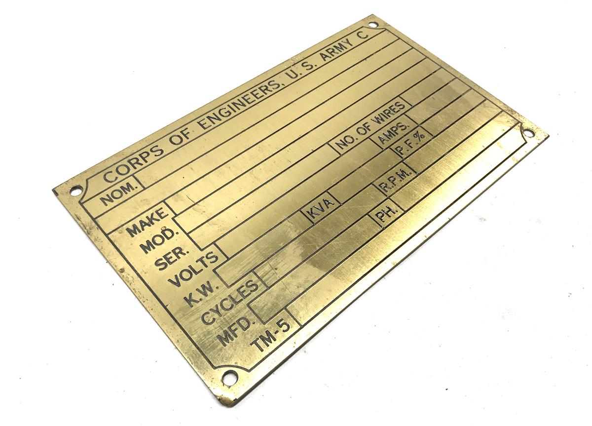 DT-472 | DT-472 Corps of Engineers, U. S. Army C Identification Plate (3).jpg