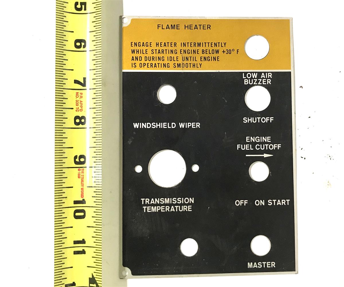 DT-473 | DT-473 Flame Heater Control Data Plate (5).jpg