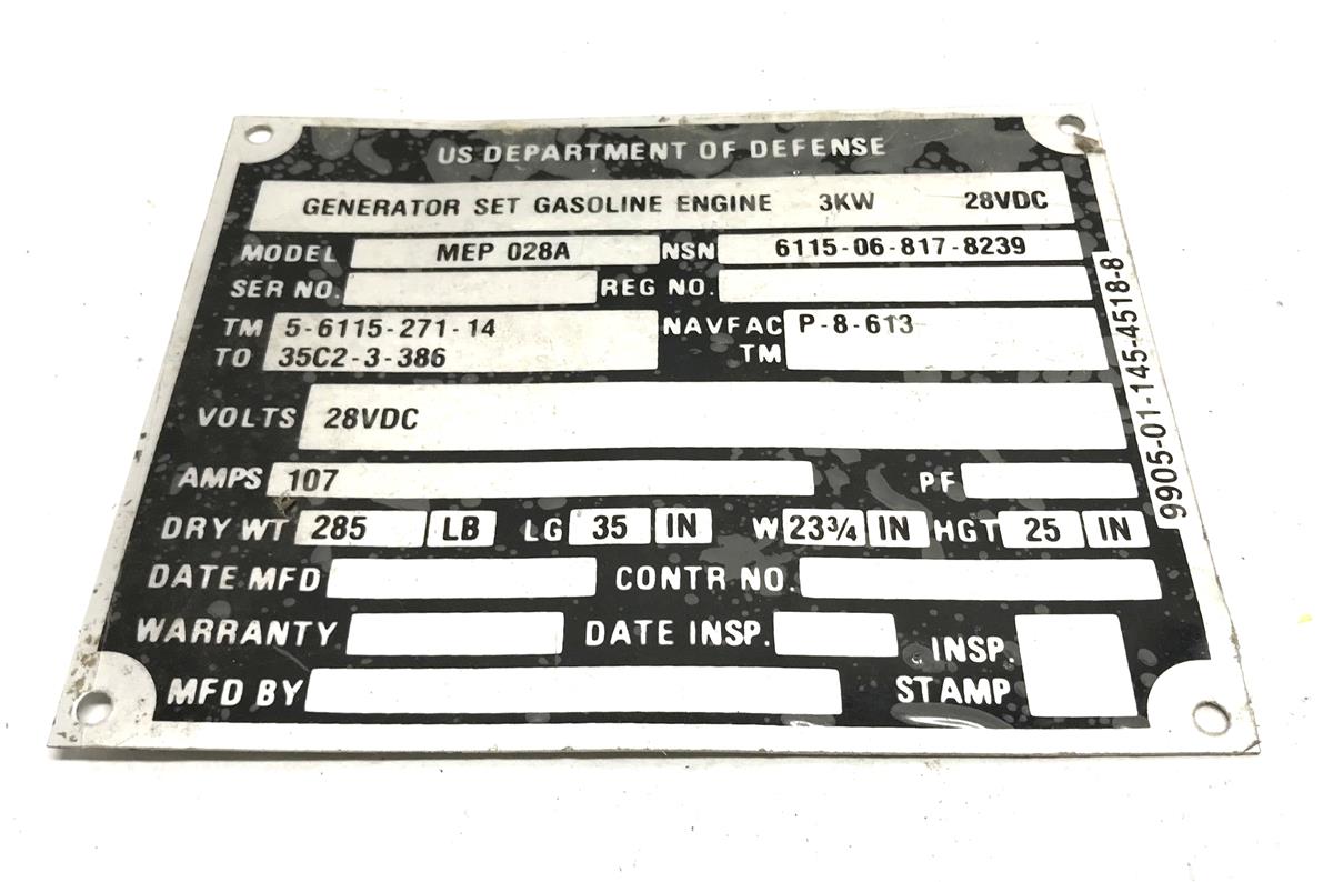 DT-478 | DT-478 US DOD Generator Identification Plate (2).jpg