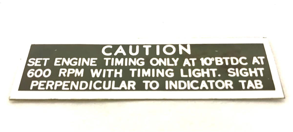 DT-497 | DT-497 Engine Timing Caution Data Decal (2).jpg