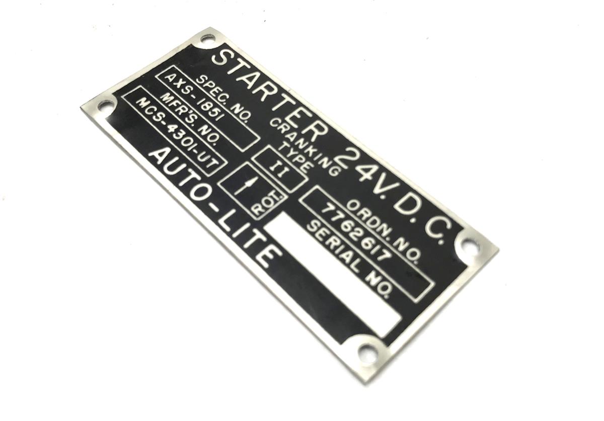 DT-506 | DT-506 24V Starter Assembly Data Plate (5).jpg