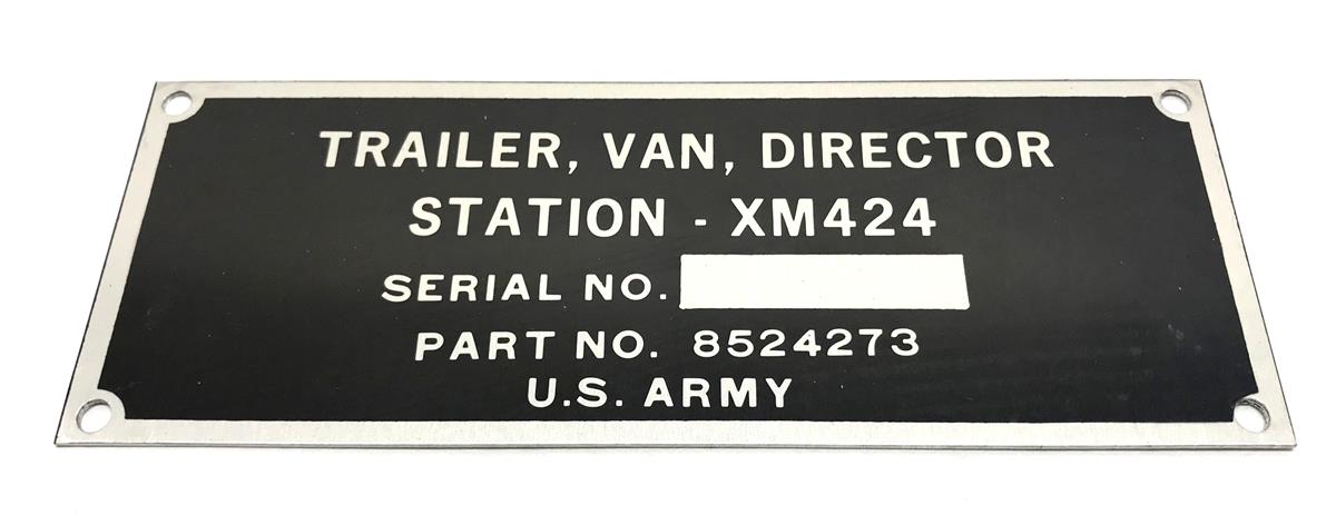 DT-513 | DT-513 Trailer Van Director Station Identification Plate (3).jpg