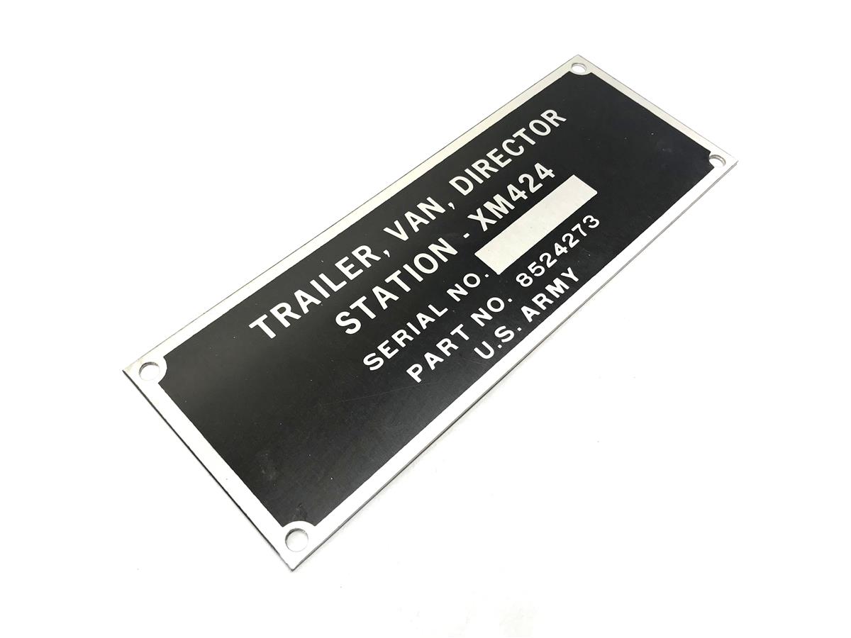 DT-513 | DT-513 Trailer Van Director Station Identification Plate (4).jpg