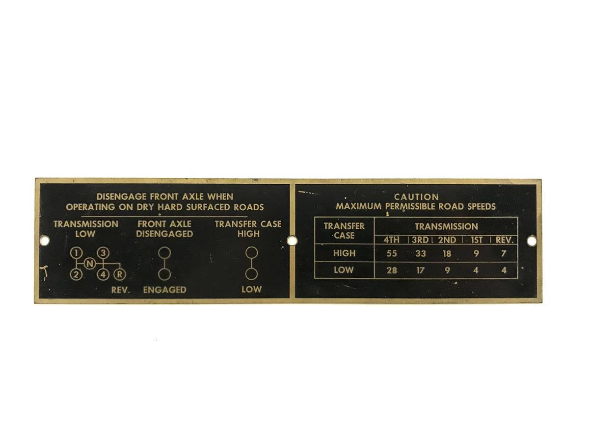 DT-517 | DT-517 Disengage and Engage Front Axle Drive and Speed Data Plate (1).jpg