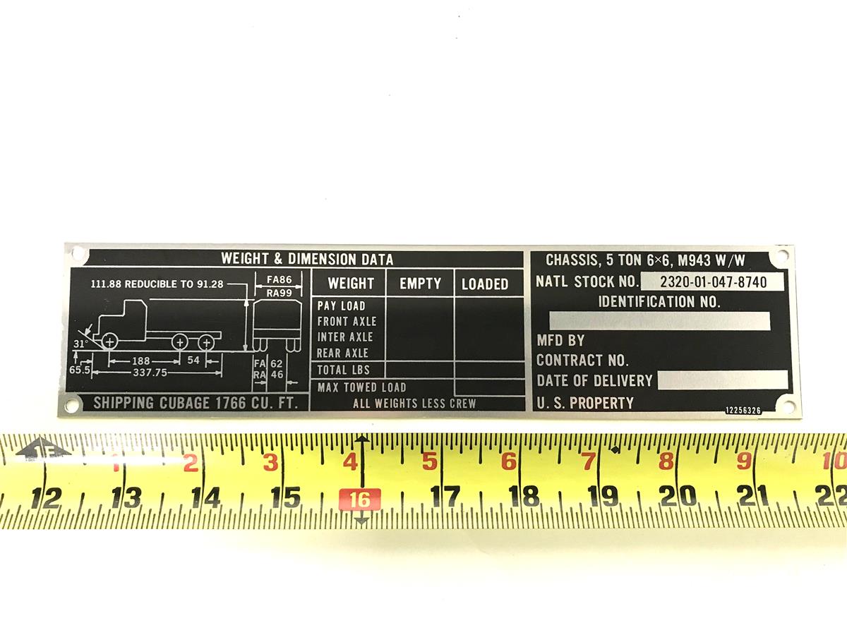 DT-519 | DT-519 M943 Chassis Weight and Dimension Data Plate (4).jpg