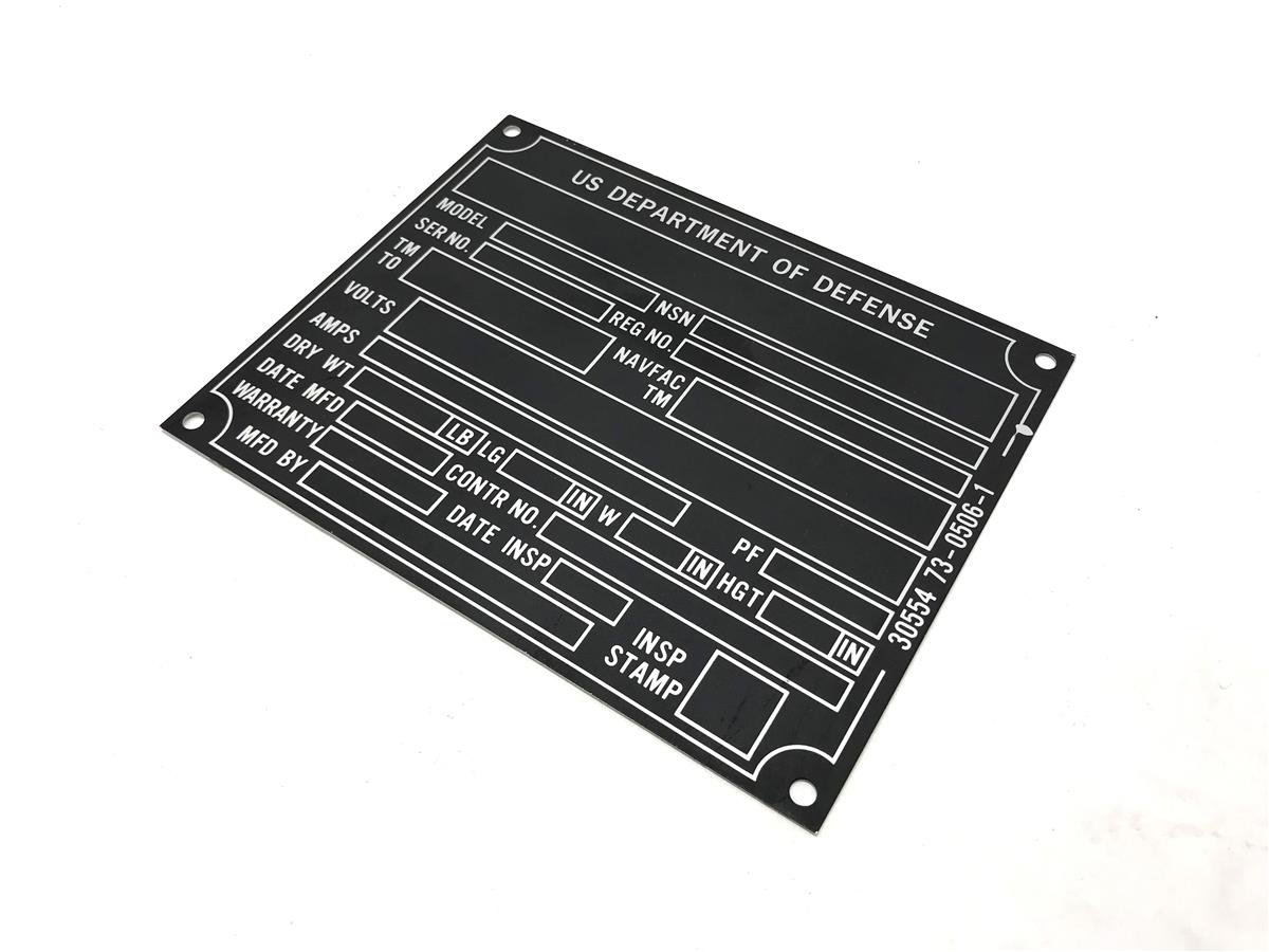 DT-529 | DT-529 US DOD Identification Data Plate (3).jpg