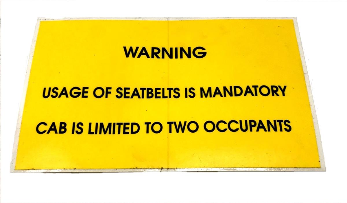 DT-539 | DT-539 Seatbelt Warning Decal (1).jpg