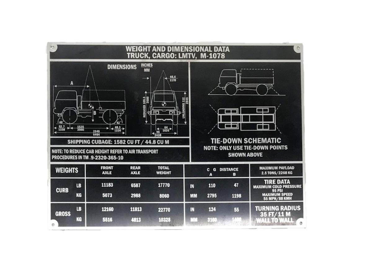 DT-545 | DT-545  M-1078 Weight and Dimensional Data Plate (2).jpg