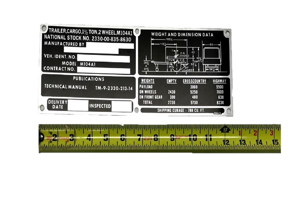 DT-555 | DT-555 105mm Turret Gun Data Plate (5).jpg