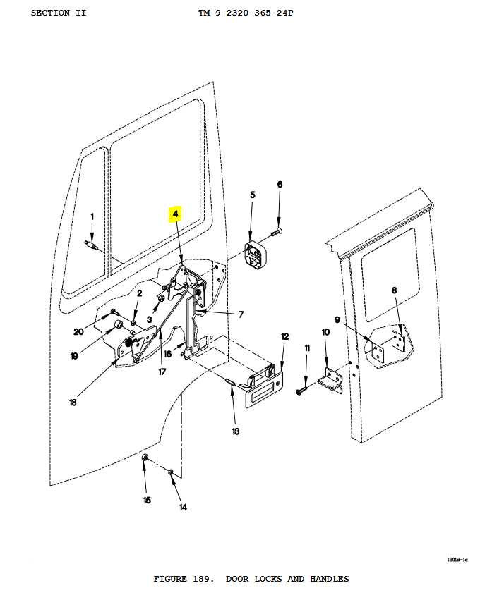 FM-136R | FM-136R Door Latch Passenger Right Hand Side FMTV LMTV DIA (1).JPG