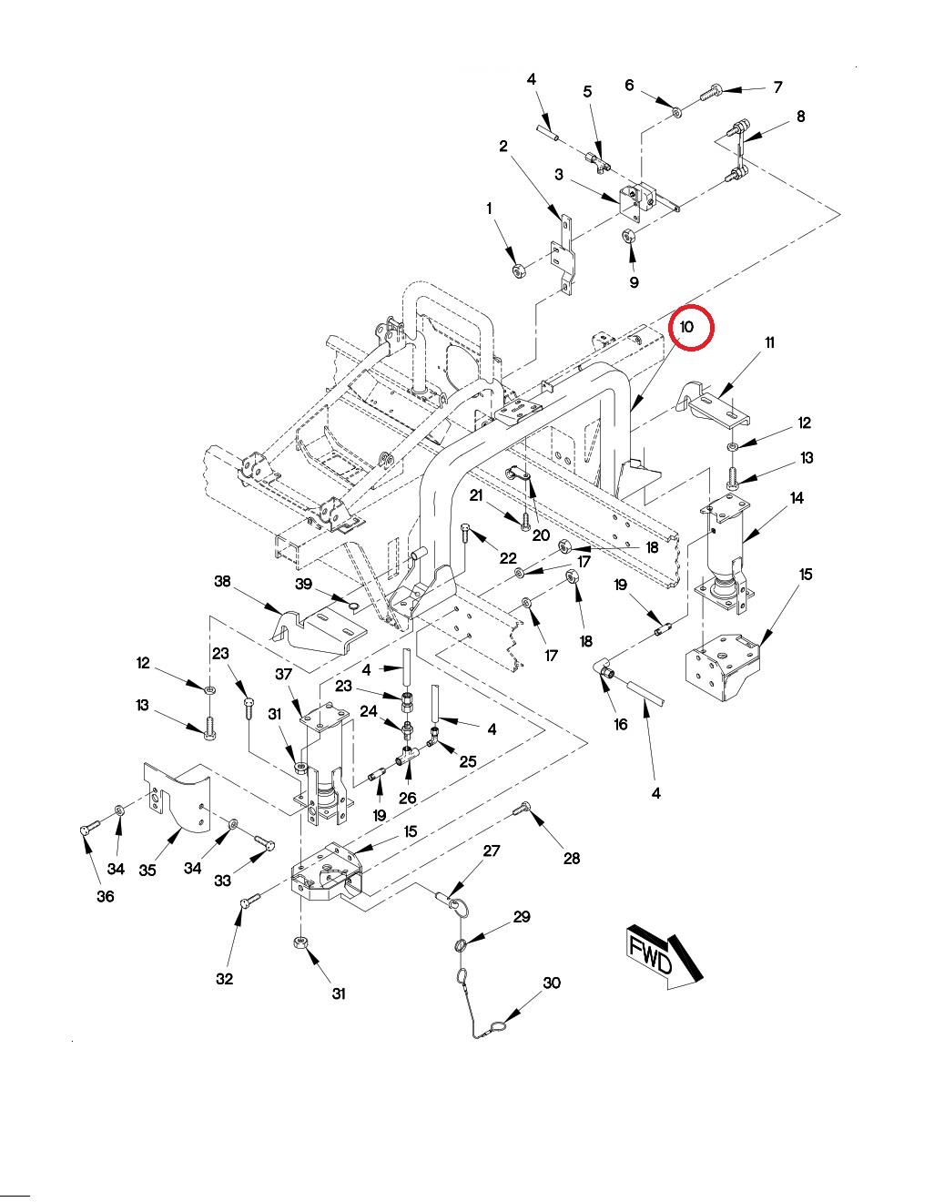 FM-150 | FM-150 LMTV - FMTV Cab Support Mount Parts Diagram.jpg