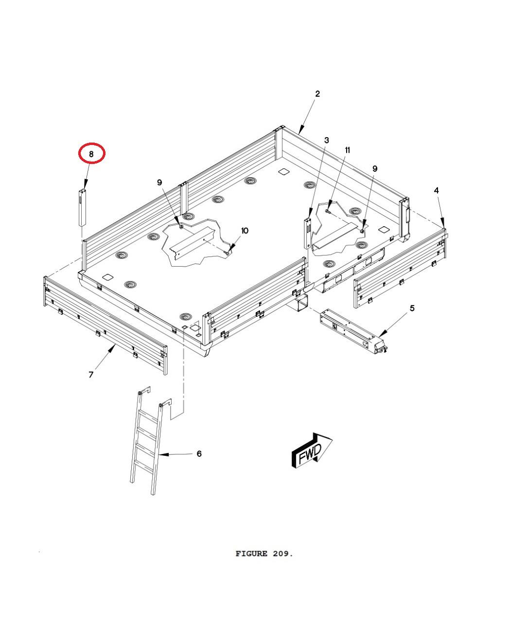 FM-328 | FM-328 LMTV - FMTV Center Seat Support Assembly Parts Diagram Item (8) (Large).jpg