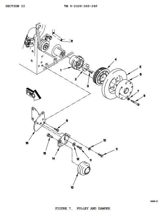FM-402 | FM-402 LMTV Engine Vibration Dampener Dia (1).JPG