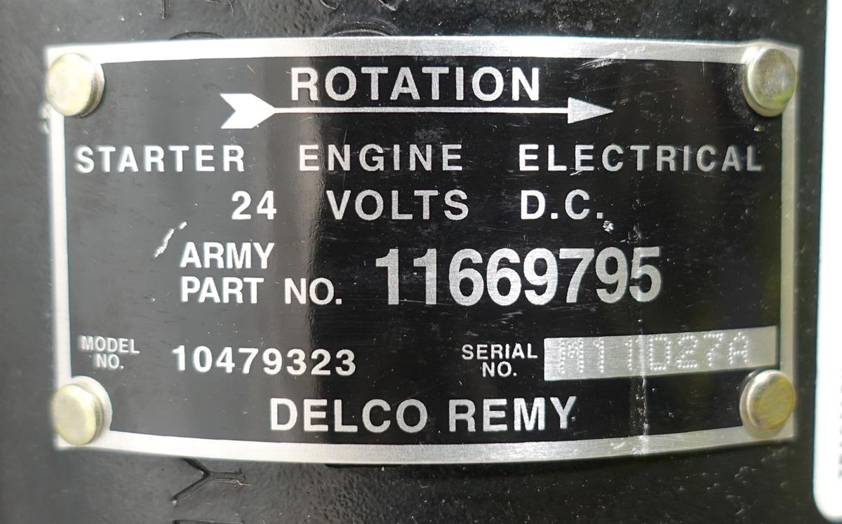HEM-254 | HEM-254 24 Volt Starter for Oshkosh HEMTT NOS (6).JPG