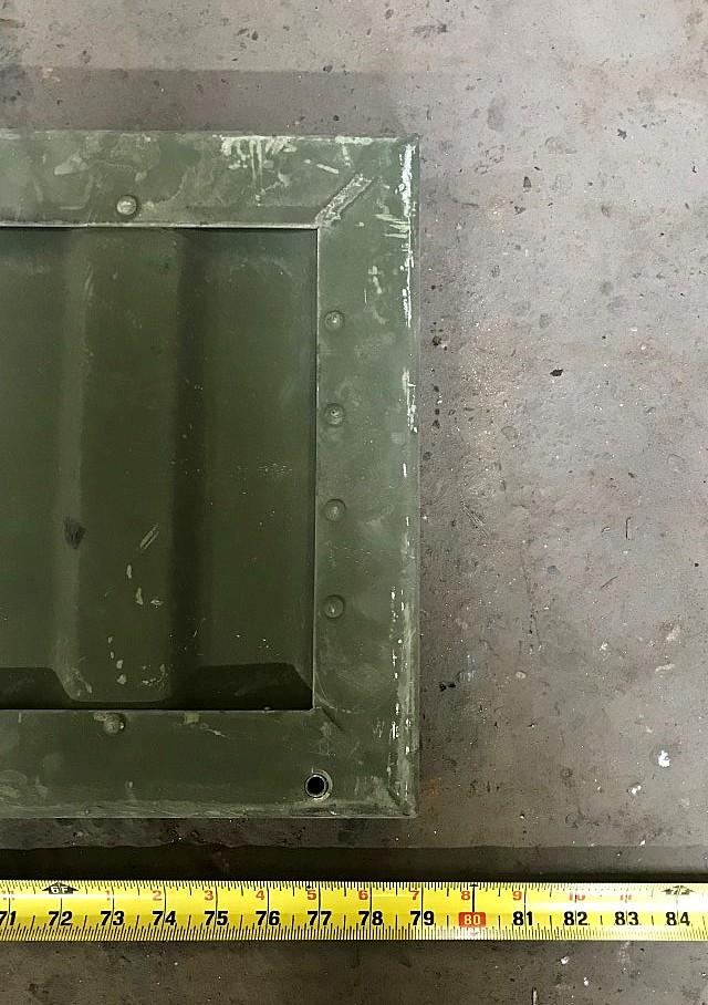 HM-1037 | HM-1037  2-Door HMMWV Cargo Bulkhead Divider Without Brackets(Green) (5).jpeg